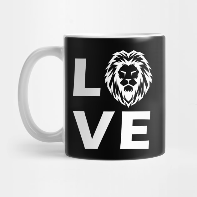 Lion - Love lion by KC Happy Shop